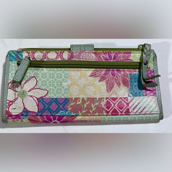 Fossil Women's Long Live Vintage Oracle Wallet - Picture 8 of 12